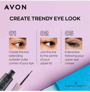 Avon liquid eyeliner Black