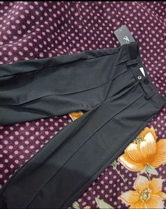 Women Regular Fit Black Trouser