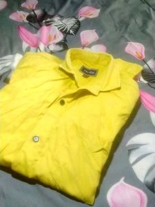 Yellow Casual Shirt