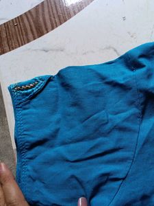 sky blue colour blouse