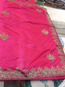 Elegant Pink Saree
