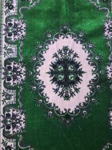 Green Decorative Prayer Rug