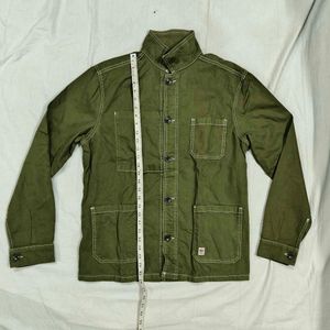 Zara Green Shirt Jacket Shacket