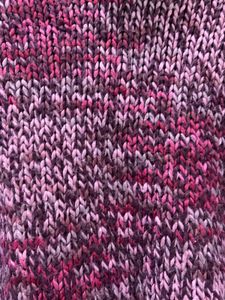 Imported Pink Knit Turtleneck Sweater