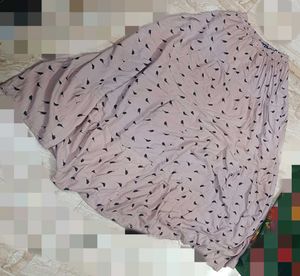 Flowy Printed Maxi Skirt