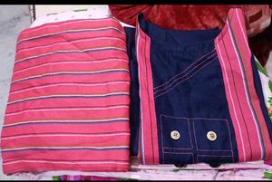 Designer Cotton Kurta Set