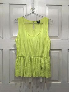 Neon Green Sleeveless Top