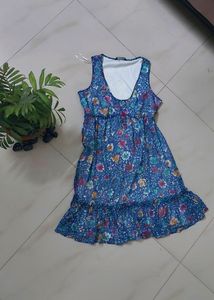 PRICE DROP🔥Floral Blue Summer Dress