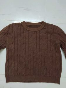Brown Crop Top