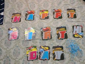 🚗  Happy Birthday Banner 🚗 🎂