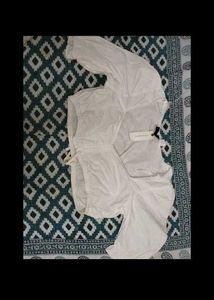 White Short Sleeve Top