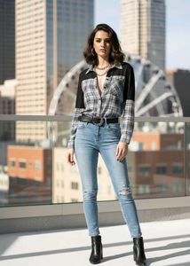 🔥Metal Mulisha Grunge Chic Plaid Shirt🔥