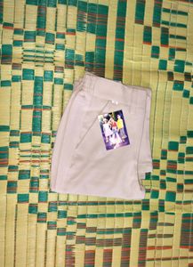 Mukul Cotton Pant With Light Golden Colour