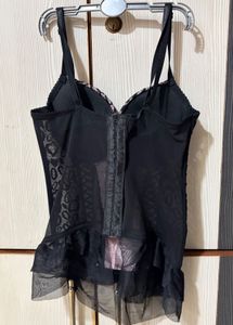 Leopard Print Corset Top