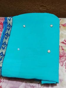 Elegant Blue Saree