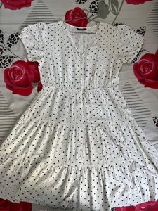 Polka Dot Tiered Dress