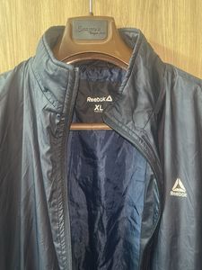 Reebok Navy Windbreaker Jacket - Lightweight