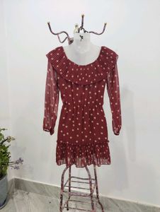 Polka Dot Mini Dress