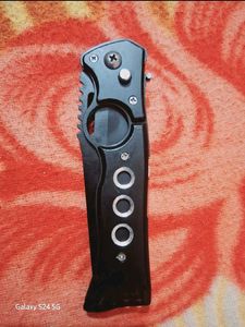 Black Button Knife For Vegetable Cutting