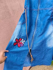 Denim Sleeveless Dress