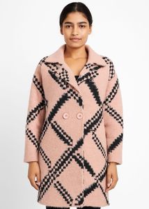 Pink Patterned Coat