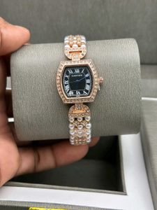 Cartier pearl watches women ❤️