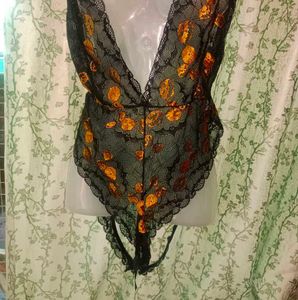1xl pumpkin bodysuit , Halloween lingerie
