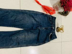 Straight Jean Fadded Colour
