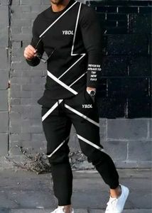 YBDL Black & White Tracksuit