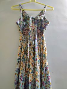 Backless Cotton Beach Dress For Women