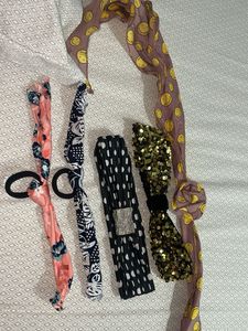 hair bands and hai ties