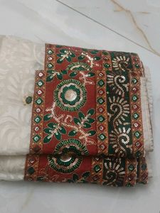 Beautiful Sequence Embroidered Heavy Saree