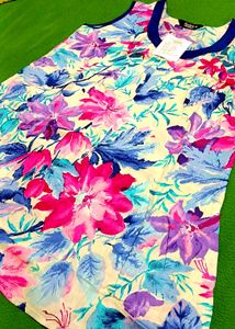 Flowery Tunic