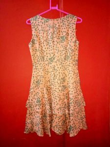 Ruffled Sleeveless Dress