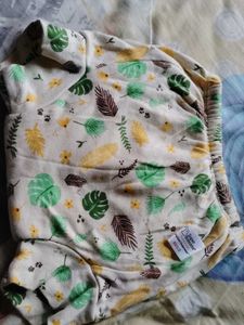 Cute Leaf Print Padded Underwear Cloth Diaper