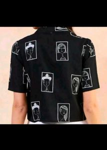 Rayon Crop Top Shirt/ T-shirt