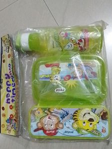 Kids Pencil Box, Tiffin Box, Water Bottle Set