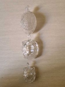 Crystal Turtle Figurines (Set of 3)