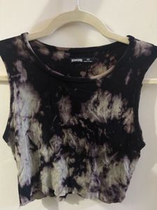 Tie-Dye Crop Tank Top