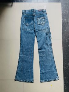 Poison Men Denim Blue  Bootcut Jeans