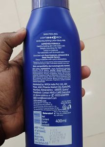 Nivea Nourishing Body Milk Lotion