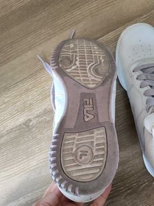 Vintage Fila High-Top Sneakers