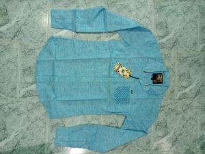 RF Mens Shirt Blue Color Size S
