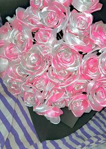 Handmade Satin Ribbons Flower 🌹