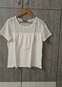 White Net Top