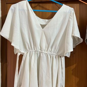 White Shiffon Top