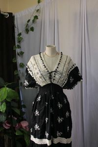 Boho Embroidered Dress