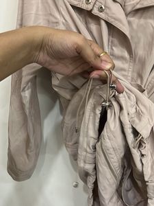 MUJI Beige Lightweight Jacket - Size M
