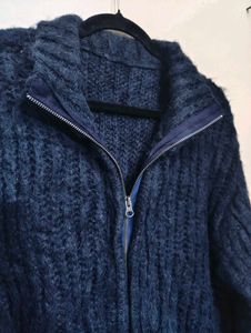 Cozy Knit Zip-Up Jacket