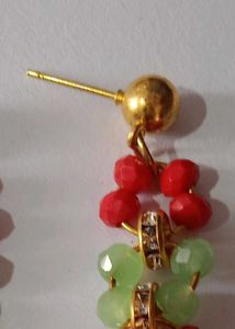 Beaded Drop Earrings